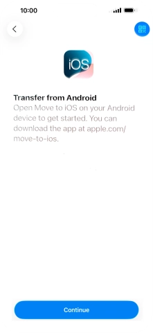 To transfer content to your phone, you need to install the app 