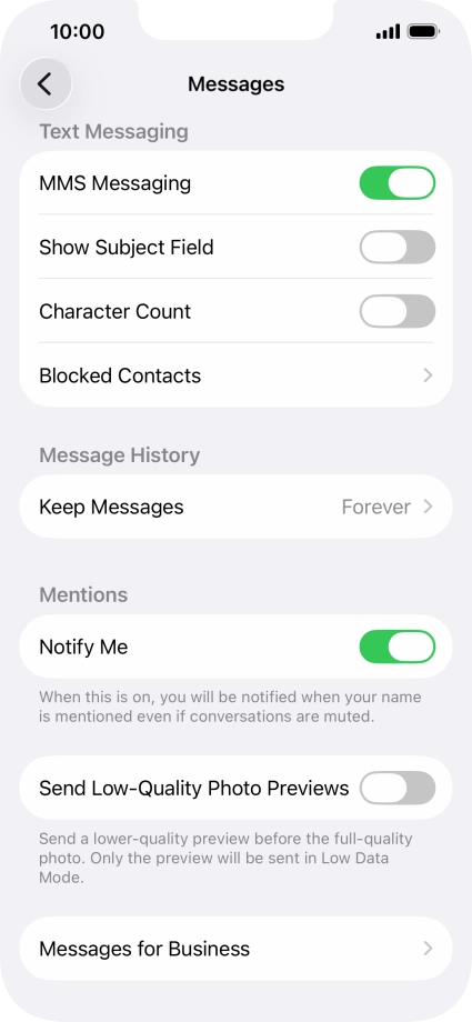 Slide your finger upwards starting from the bottom of the screen to return to the home screen.