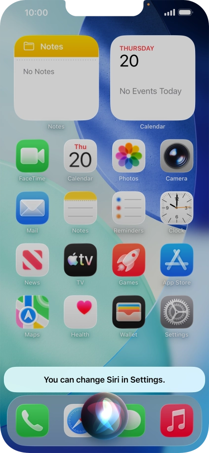 Ask questions about functions and settings on your phone.