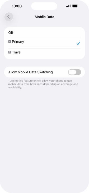 Press the required price plan. Press the required price plan.