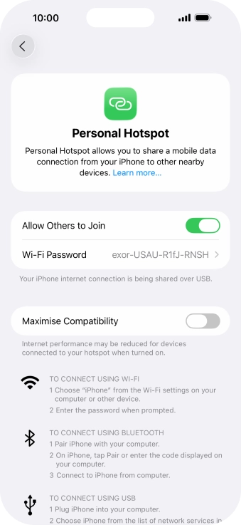 Slide your finger upwards starting from the bottom of the screen to return to the home screen.