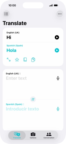 Press the full screen icon.