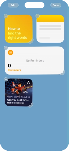 Press Done. Press Done.