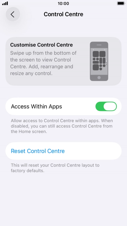 Press the indicator next to Press the indicator next to