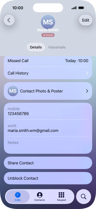 Slide your finger upwards starting from the bottom of the screen to return to the home screen.