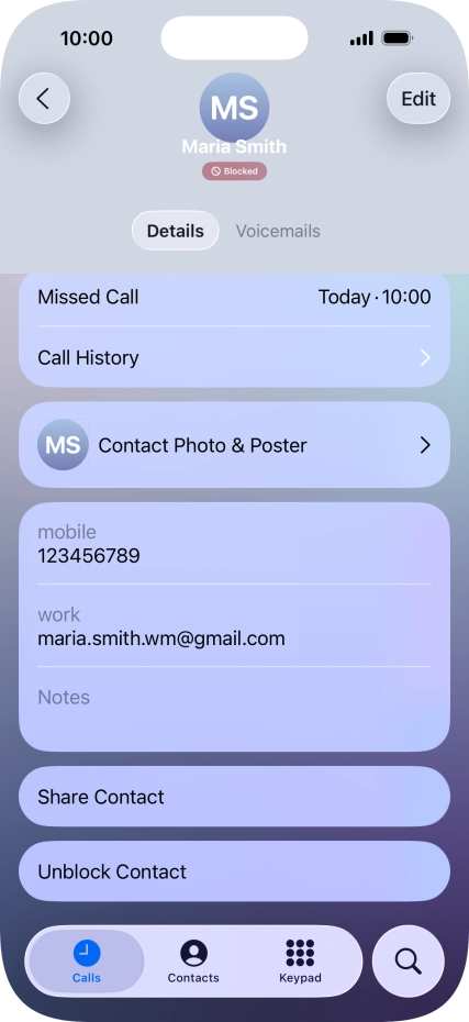 Slide your finger upwards starting from the bottom of the screen to return to the home screen.