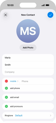 Press Phone and key in the required phone number. Press Phone and key in the required phone number.