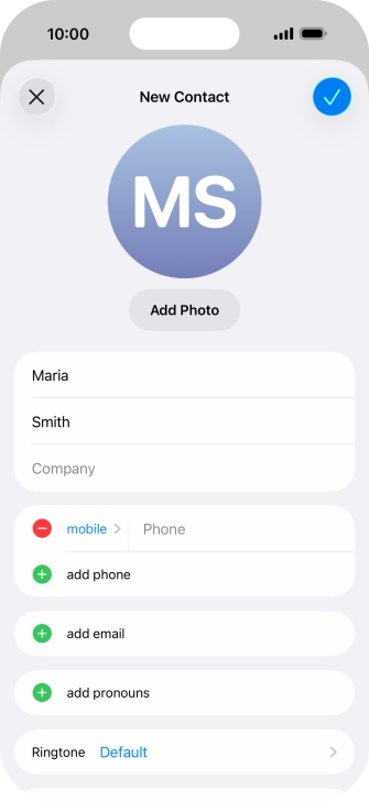 Press Phone and key in the required phone number. Press Phone and key in the required phone number.