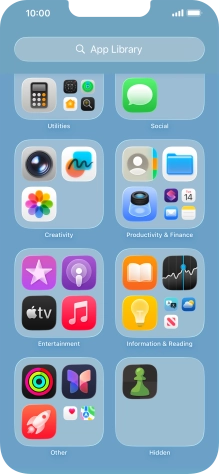 Press and hold the required app. Press and hold the required app.