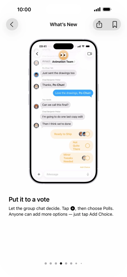 Slide your finger upwards starting from the bottom of the screen to return to the home screen.