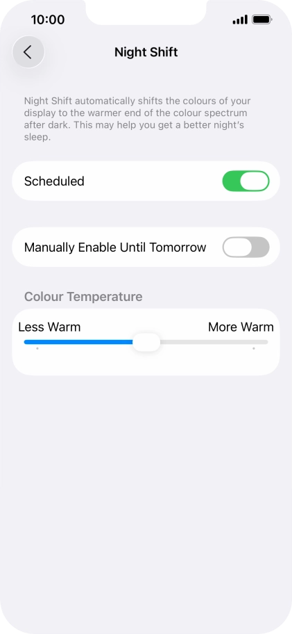 Press the indicator next to Press the indicator next to