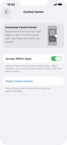 Press the indicator next to Press the indicator next to