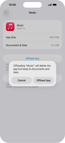 Press Offload App.