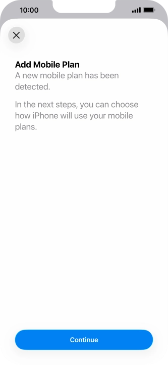 Press Continue. Press Continue.