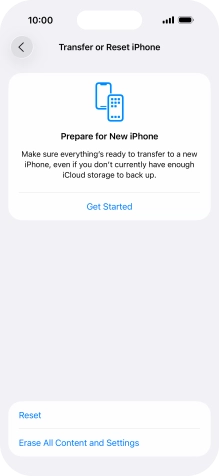 Press Get Started. Press Get Started.
