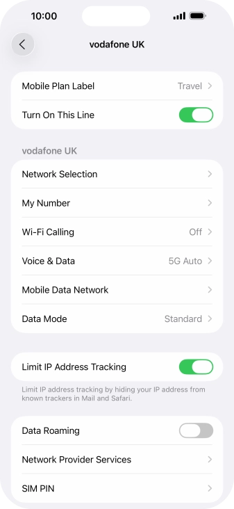 Press the indicator next to Press the indicator next to