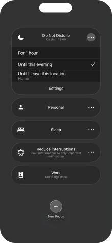 Slide your finger upwards starting from the bottom of the screen to return to the home screen.