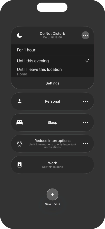 Slide your finger upwards starting from the bottom of the screen to return to the home screen.