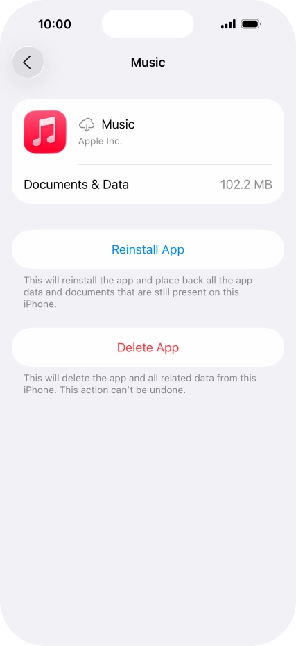 Slide your finger upwards starting from the bottom of the screen to return to the home screen.