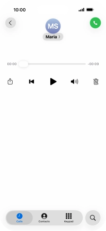 Press the play icon. Press the play icon.