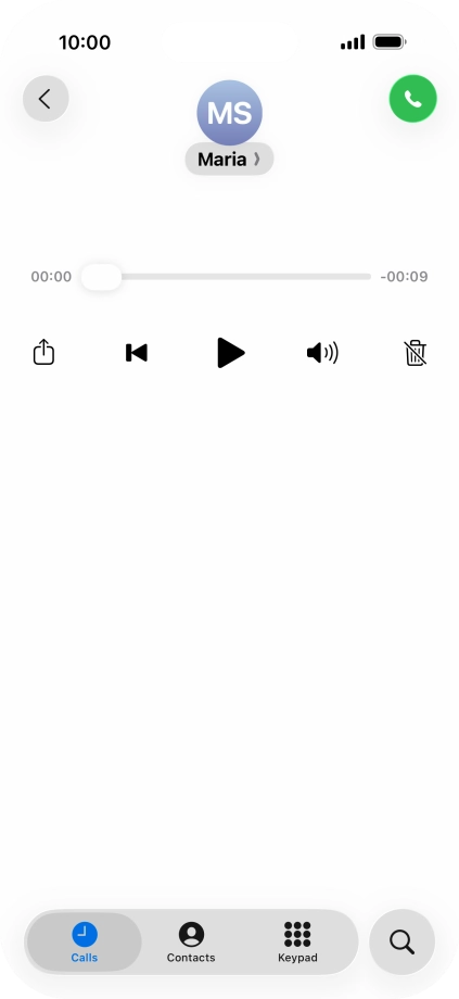 Press the play icon. Press the play icon.