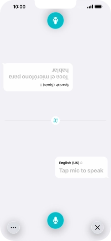 Press the end icon to end two-way view. Press the end icon to end two-way view.