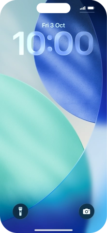 Slide your finger upwards starting from the bottom of the screen. Slide your finger upwards starting from the bottom of the screen.