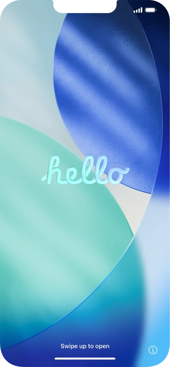 Slide your finger upwards starting from the bottom of the screen. Slide your finger upwards starting from the bottom of the screen.