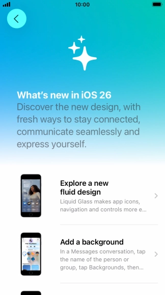 Press the Home key to return to the home screen. Press the Home key to return to the home screen.