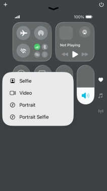 Press and hold the required function to see more actions. Press and hold the required function to see more actions.
