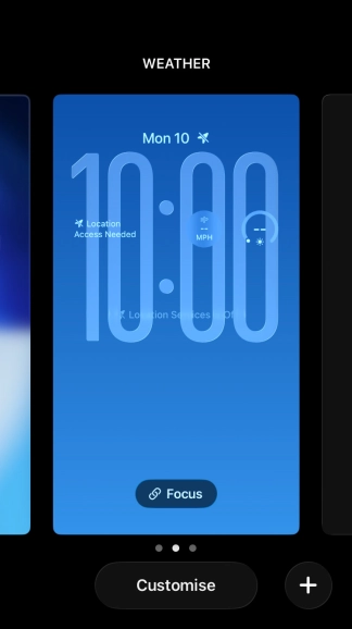 Press Focus. Press Focus.