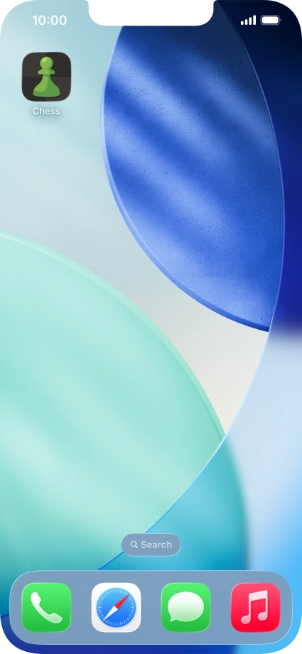 Press and hold the required app.