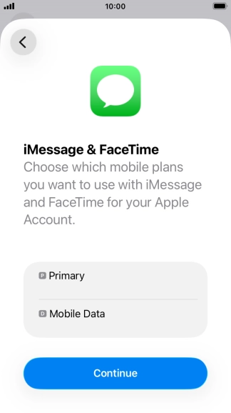 Press the required price plan. Press the required price plan.