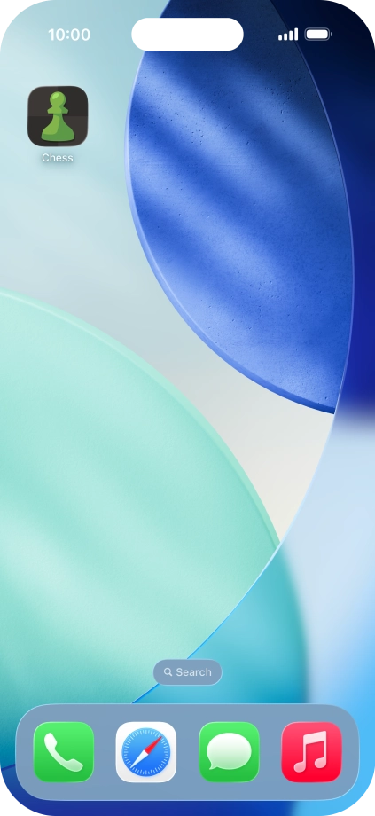 Press and hold the required app.