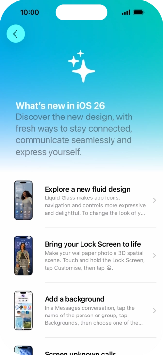 Slide your finger upwards starting from the bottom of the screen to return to the home screen.