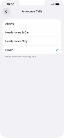 Press Always to turn on the function when silent mode is turned off.