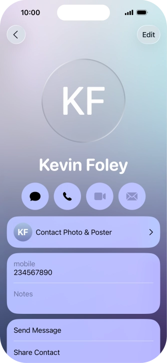 Press Edit. Press Edit.
