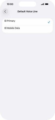 Press the required price plan. Press the required price plan.