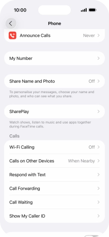 Press Wi-Fi Calling. Press Wi-Fi Calling.