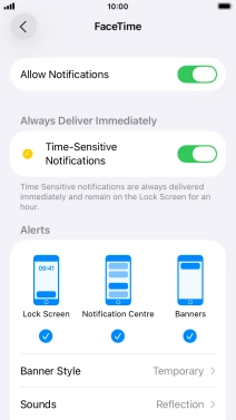 Press the indicator next to Press the indicator next to