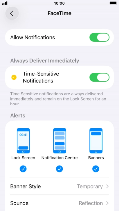 Press the indicator next to Press the indicator next to