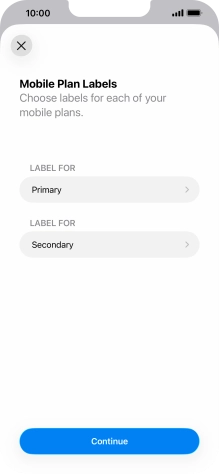 Press Continue. Press Continue.