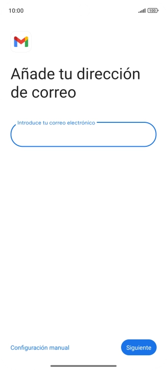 Pulsa Siguiente.