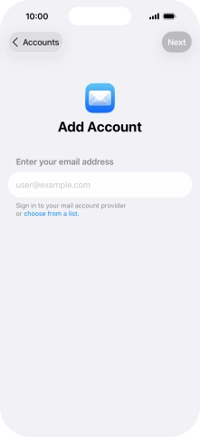 Press the field below 