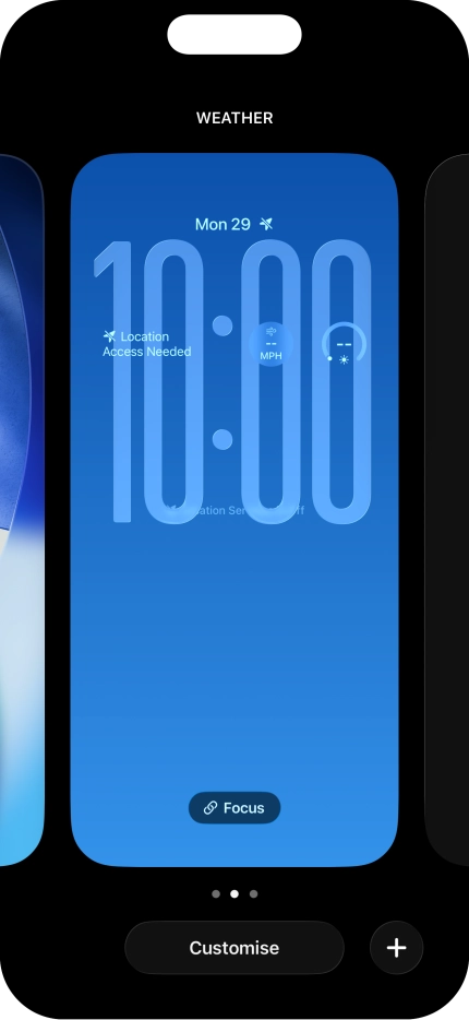 Press Focus. Press Focus.