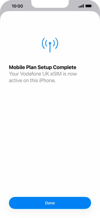 Press Done. Press Done.