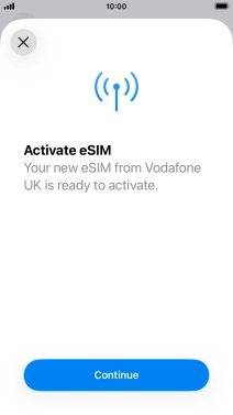 Press Continue. Press Continue.