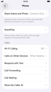 Press Show My Caller ID.