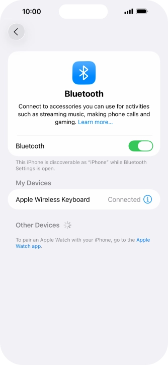 Slide your finger upwards starting from the bottom of the screen to return to the home screen.