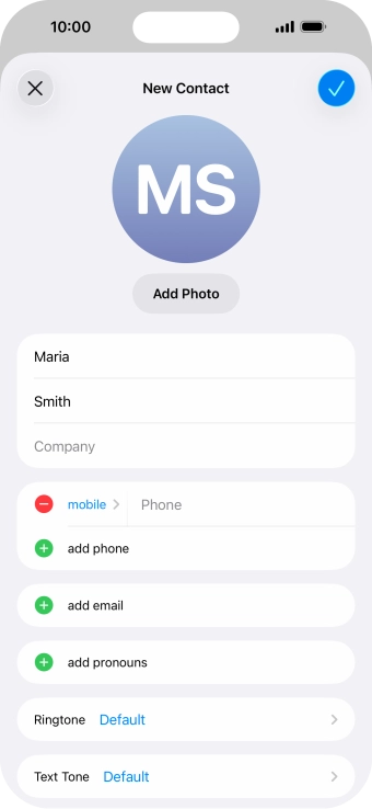 Press Phone and key in the required phone number. Press Phone and key in the required phone number.